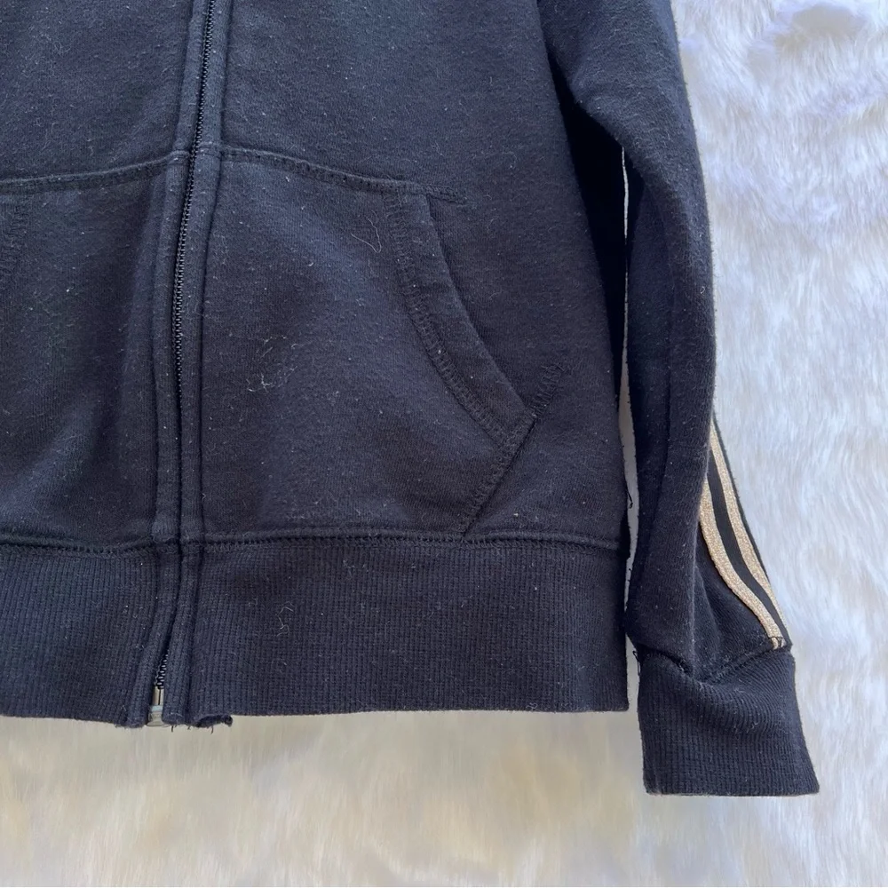 The‎ Children’s Place Black Sweatshirt  Full Zip Hoodie Size S 5/6